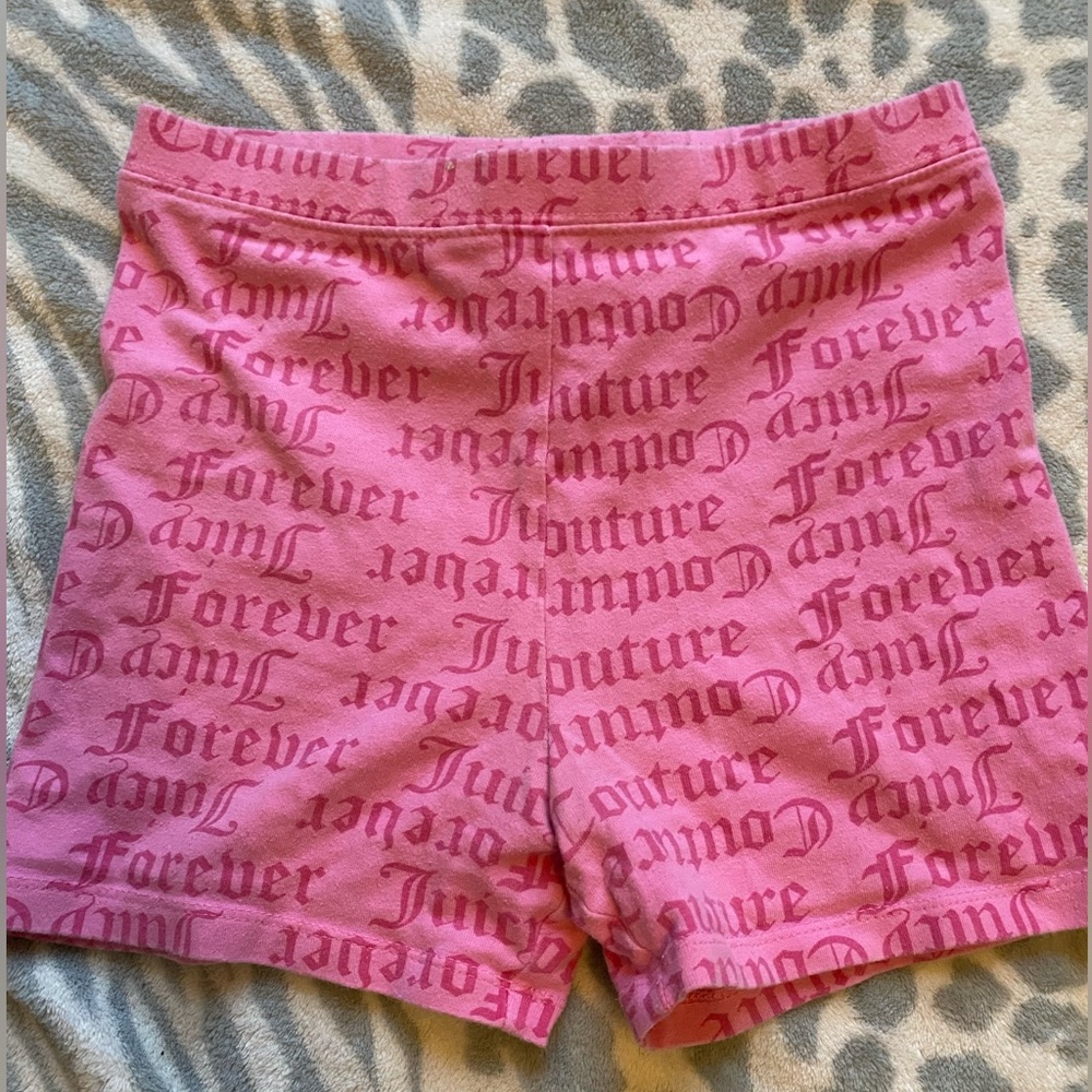 juicy couture sized small shorts